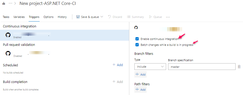 Azure DevOps Pipeline Triggers